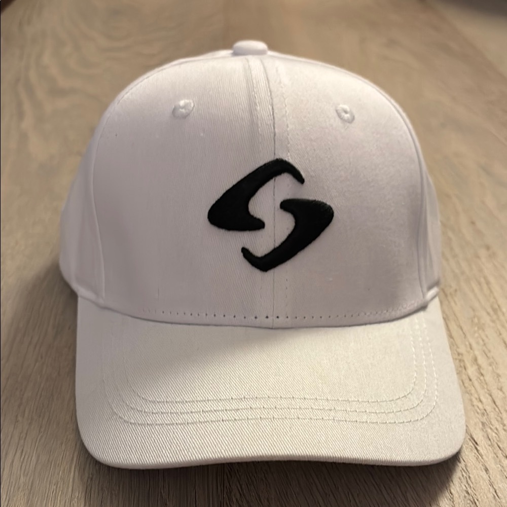 GearBox NWT White Cap with Black Logo